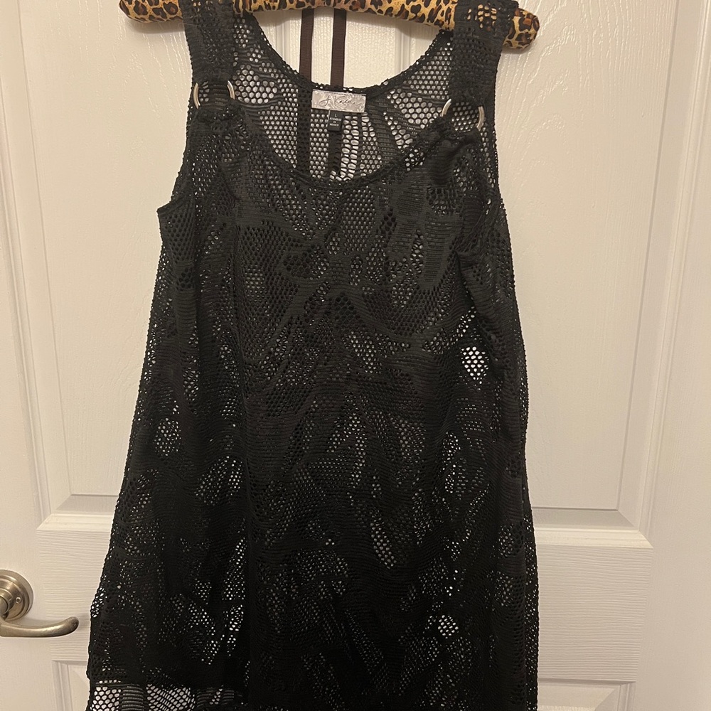 Swimsuit Mesh Coverup
